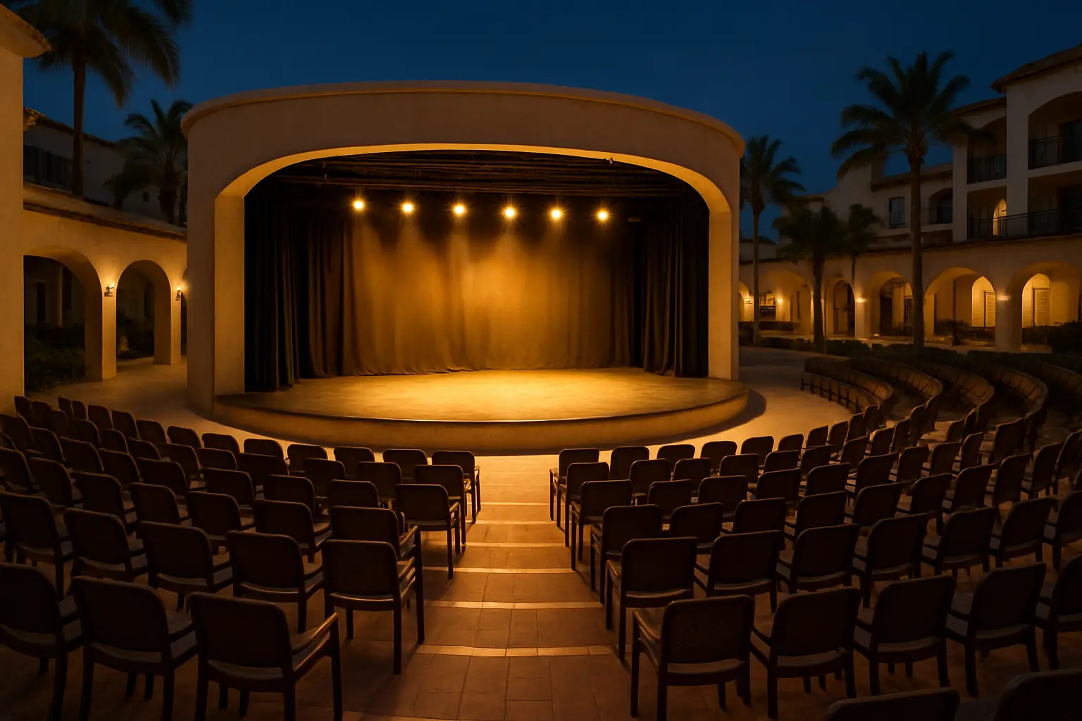 Live theatre performance